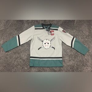 Friday the 13th Jason Hockey Jersey Men’s Size XS Voorhees Mask #13 Knife NWT